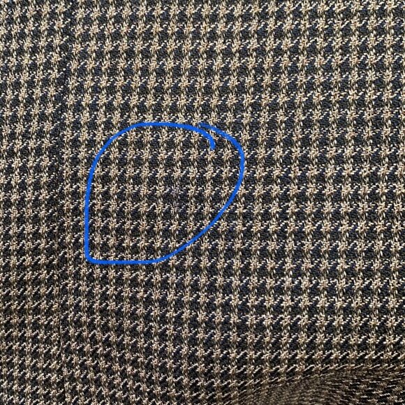 Oscar De La Renta Menswear 2 Button Wool Blazer  Jacket Men's 43R - Picture 12 of 12